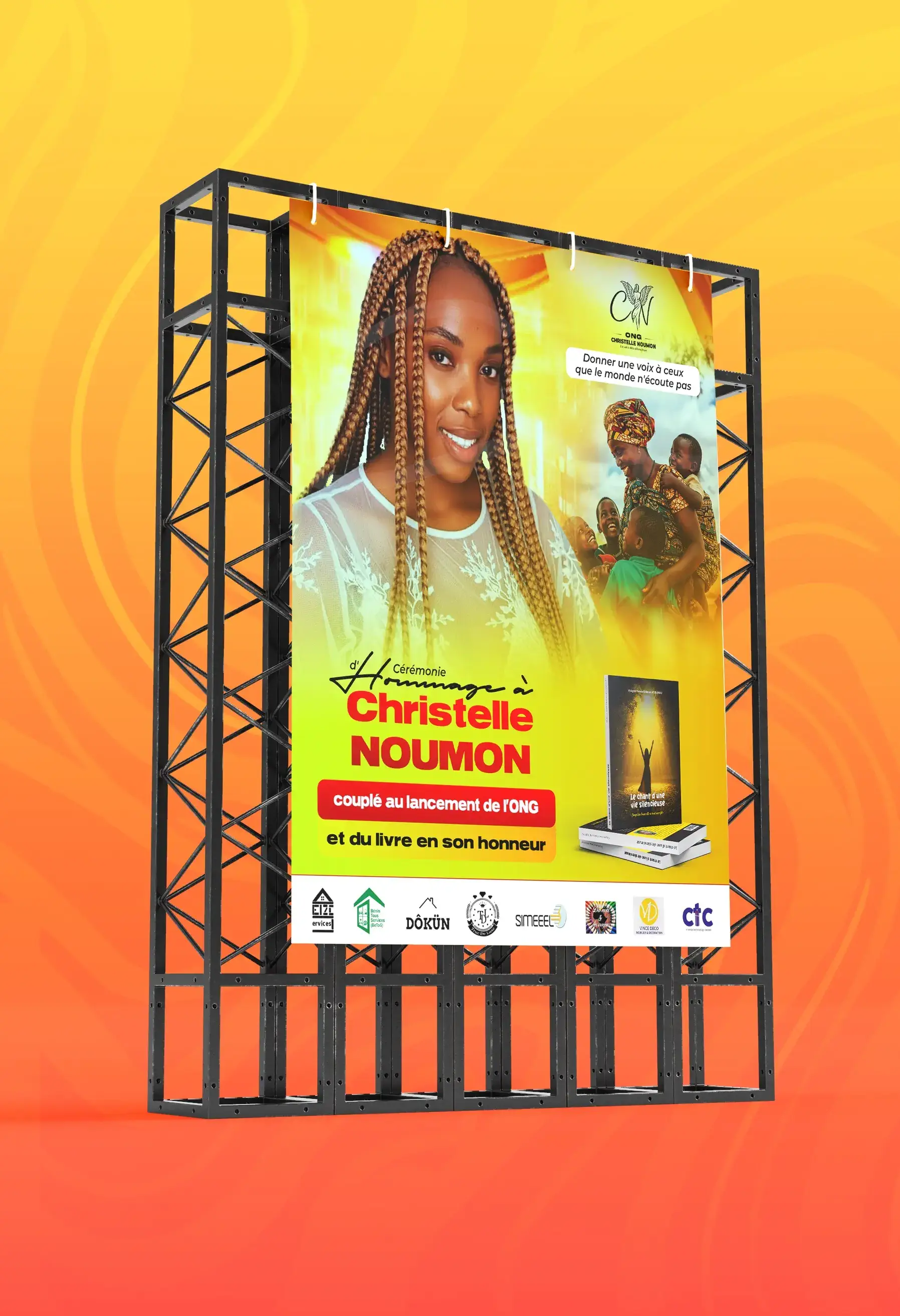 Supports Print lancement de livre